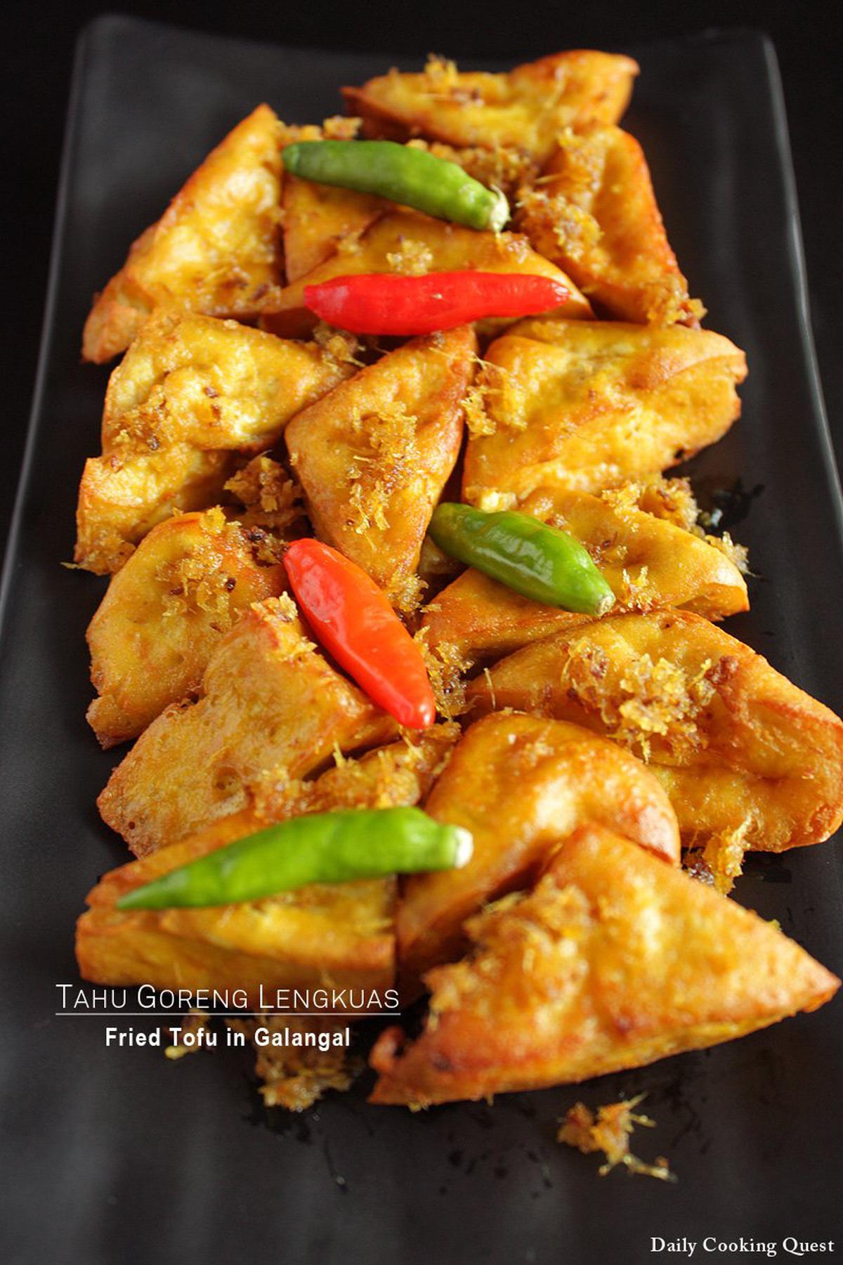 Mengenal Lezatnya Tahu Goreng Lengkuas: Camilan Tradisional Indonesia