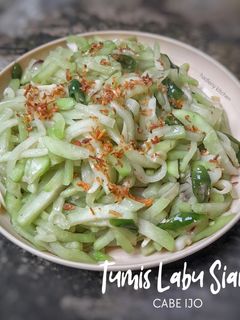 Resep Tumis Labu Siam Cabe Ijo yang Segar dan Mudah Dipraktikkan
